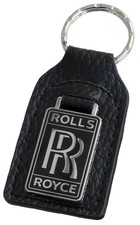 Rolls Royce Leather Key Ring Fob