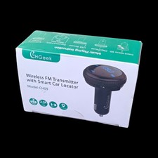 Wireless FM Transmitter with Smart Car Locator and Bluetooth Connectivity