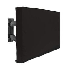 Outdoor TV Cover 55" 58" with Bottom Cover 600D WaterResistant and DustRes...