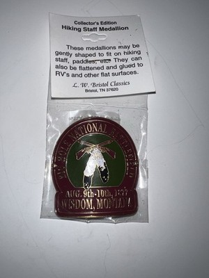 Big Hole NAtional Battlefield Walking Stick Emblem 