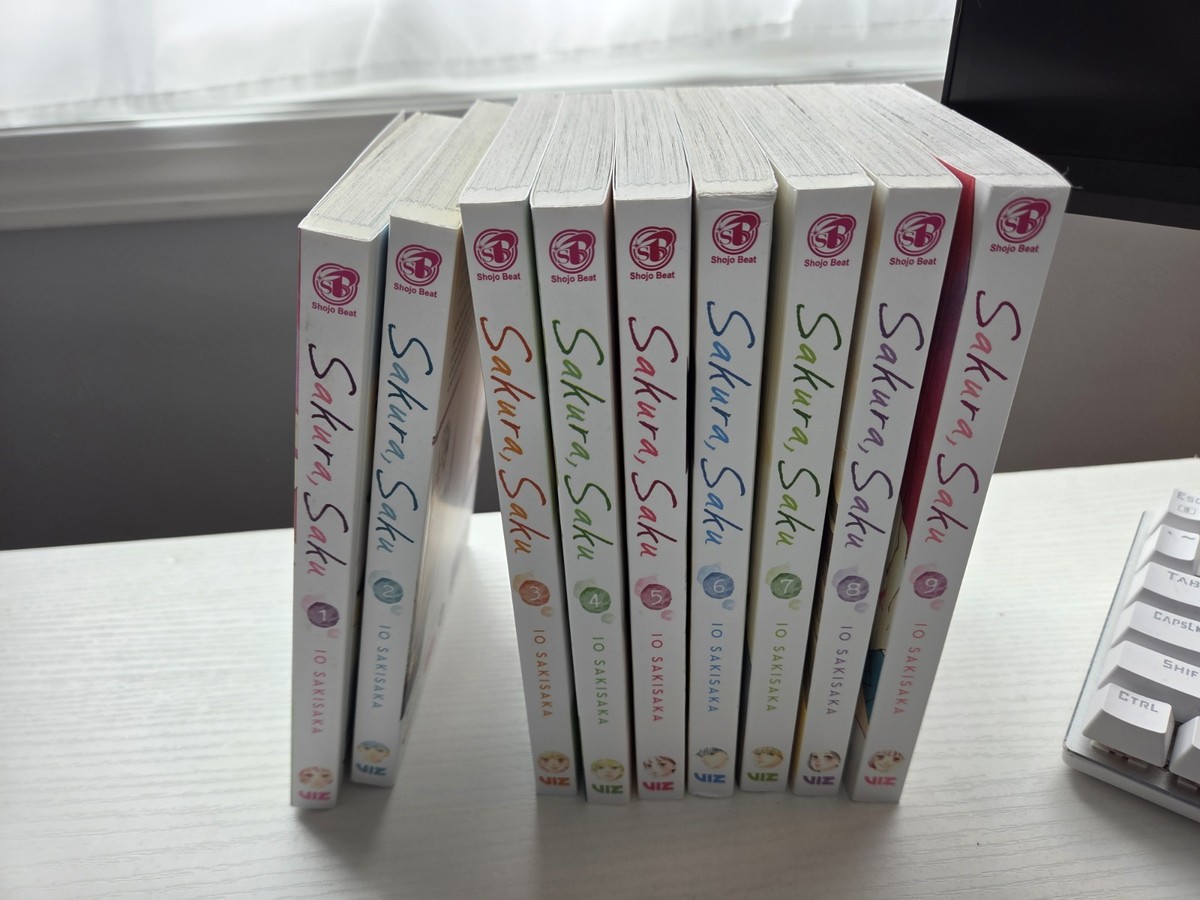 Sakura Saku Manga Volumes 1-9 Full Set In English by Io Sakisaka