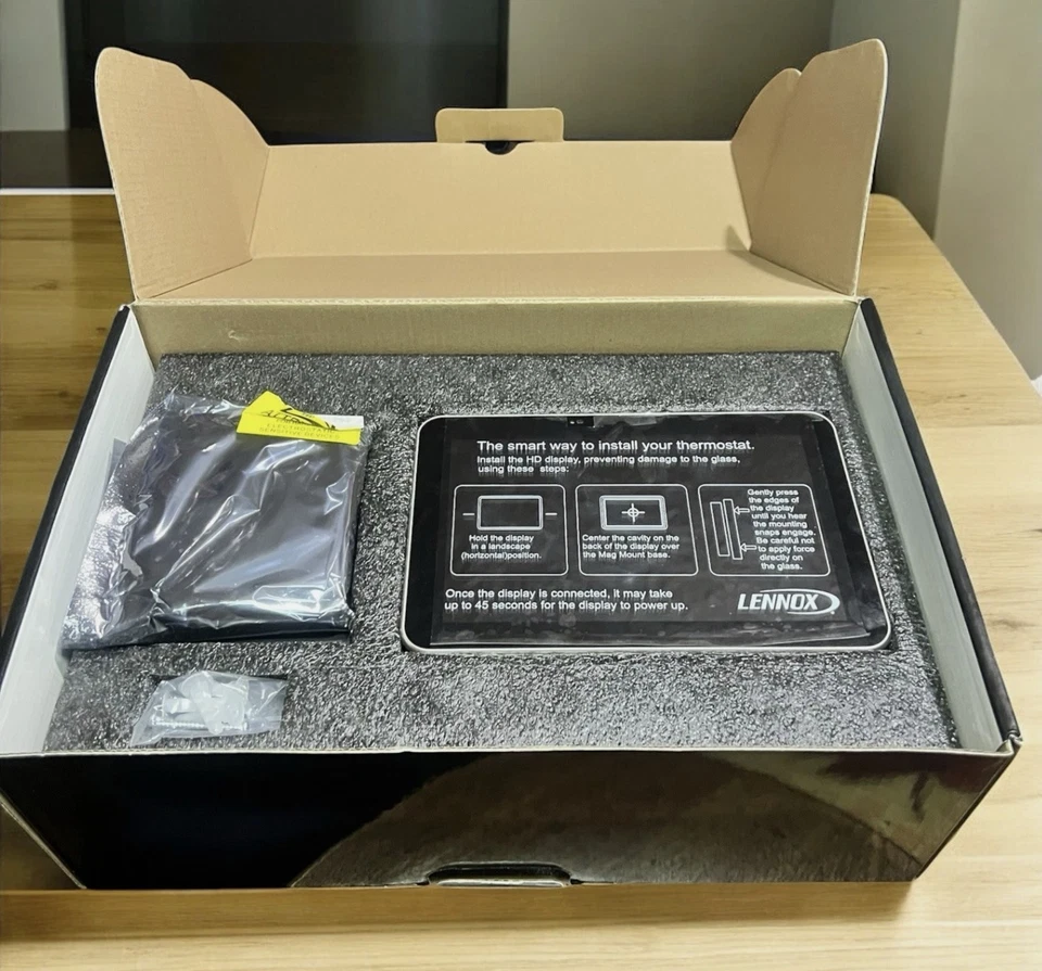 Lennox iComfort E30 Programable WiFi Touchscreen Smart Thermostat HD Display - Image 3 of 4