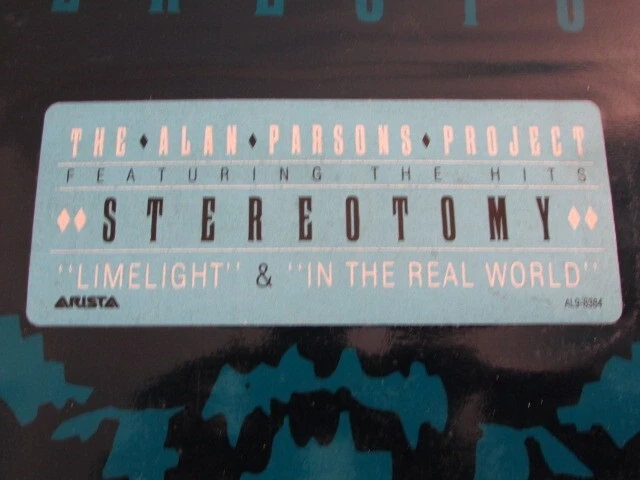 ALAN PARSONS PROJECT STEREOTOMY LP TRANSLUCENT SLEEVE COVER AL9-8384:PLEASE READ - Image 2 of 4