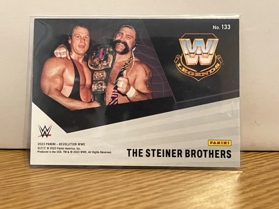 2023 Panini Revolution WWE #133 Rick Steiner / Scott Steiner - Image 2 of 2