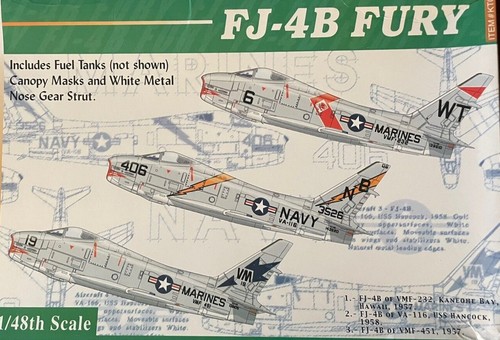 Decals FJ-4B Fury 1:48 Eagle Strike Productions - Picture 2 of 2