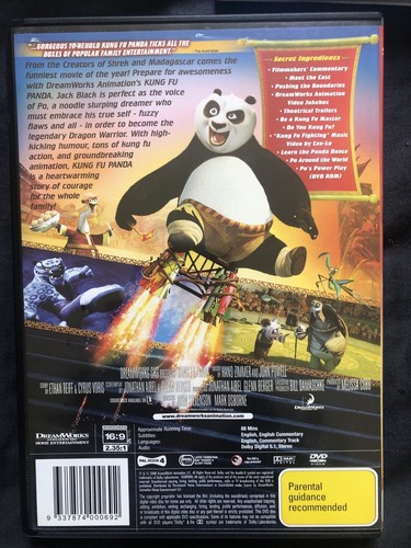 Madagascar 1 & 2 Ice Age 1 & 2, The Wild, Kung Fu Panda DVD Free Post - Picture 11 of 11