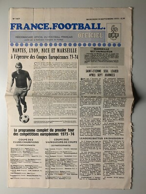 FRANCE FOOTBALL OFFICIEL Fff N°1114 25 Juillet 1967 Tournoi International Junior EUR 4,99 - FR