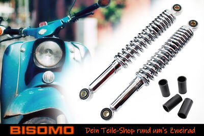 Stoßdämpfer 320mm Aufnahme 10mm Hülsen 8mm Simson Kreidler Hercules Puch Peugeot
