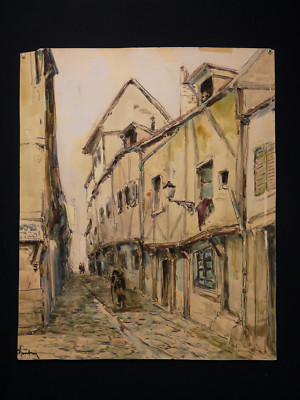 Charles BLONDIN (1913-1991) Paris Radierung Society Camilla Lucas Gallery France