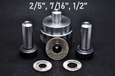 1/2" 7/16" 2/5" Self-centering 20-38.1 mm Coin Puncher Ring Tool CENTER PUNCH