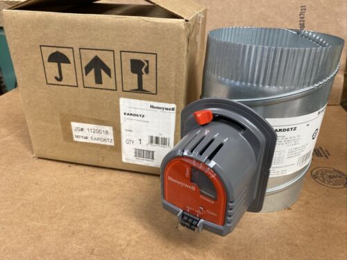 NEUF HONEYWELL EARD6TZ TrueZONE ROND AUTOMATIQUE RÉGLABLE AMORTISSEUR D'AIR LIVRAISON RAPIDE - Photo 1/13