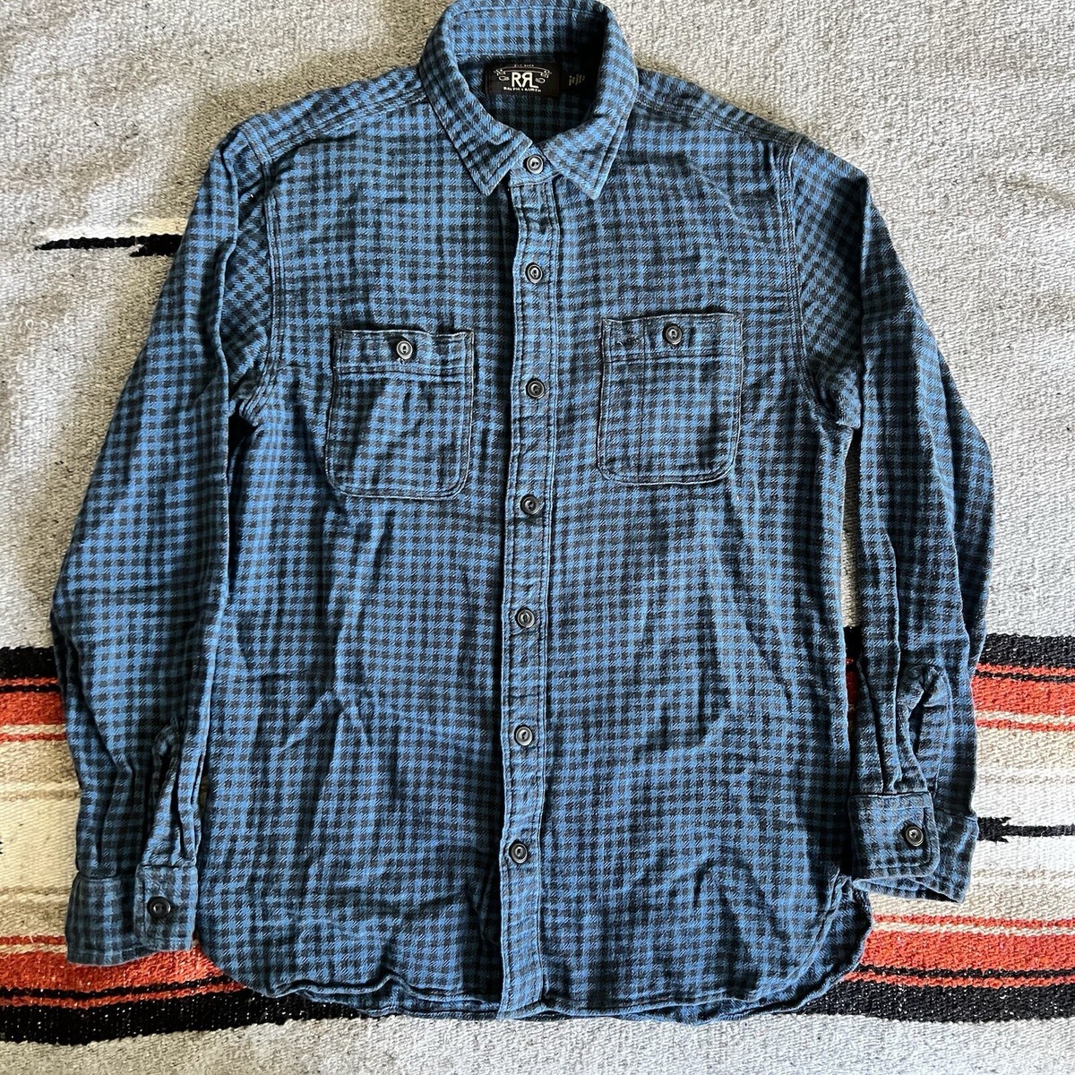 RRL Work Shirt | Size S | Limited Edition | Indigo Woven