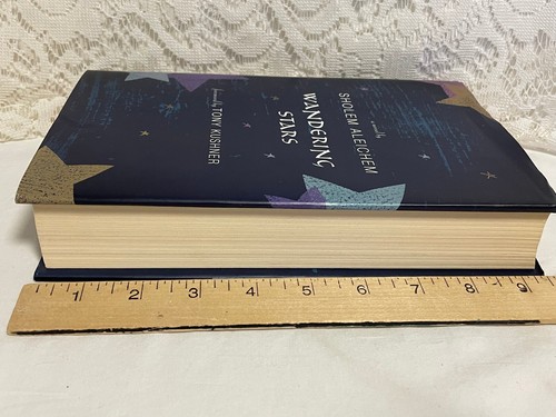 VINTAGE Yiddish Jewish Novel Wandering Stars Sholem Aleichem 1st Edition HBDJ - Imagen 15 de 16