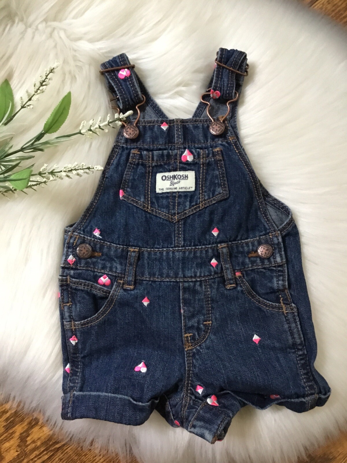 baby girl shortalls