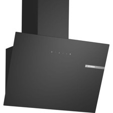 Bosch Series 2 60cm Angled Chimney Cooker Hood - Black DWK65DK60B Brand new