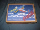 Vintage 1997 Coca-Cola Die-Cast Collectible Biplane Ertl Polar Bear Airplane