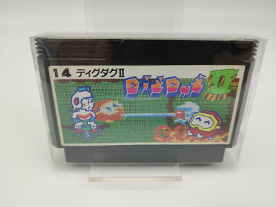 ES-DIG DUG II 2 + Kunststoffgehäuse FAMICOM Gebraucht
