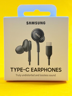 Original Samsung Official AKG In Ear Earphones Type-C EO-IC100 NEW SEALED