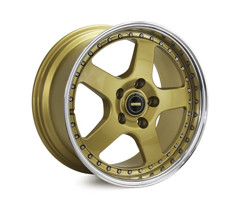 To Suit MG MG5 WHEELS PACKAGE: 17x8.5 17x9.5 Simmons FR-1 Gold and ...