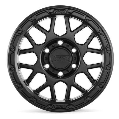 17'' NEGU GRENADE OFFROAD STYLE BLACK WHEELS RIMS FIT 2022+ TOYOTA TUNDRA LIMITED