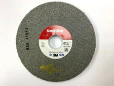 6 X 1/2 X 1" 3M 05790  SCOTCH BRITE EXL GRADE 9SF DEBUURING WHEEL - NEW