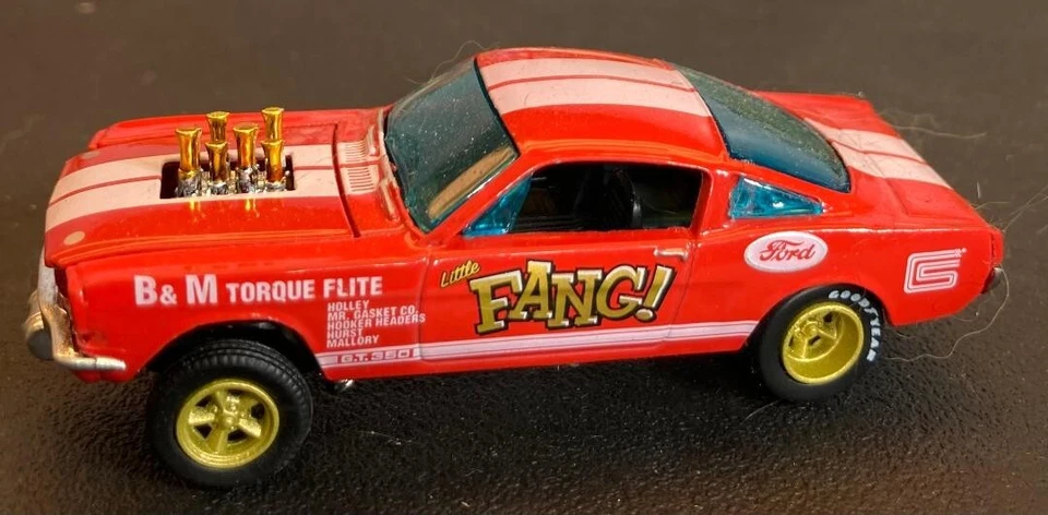 CARROLL SHELBY 1965 FORD MUSTANG SHELBY G.T.350 GASSER FANG DRAG STRIP LEGEND - Image 3 of 4