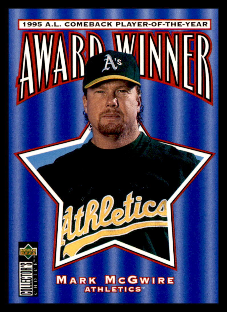 1996 Collector's Choice #710 Mark McGwire Oakland Athletics