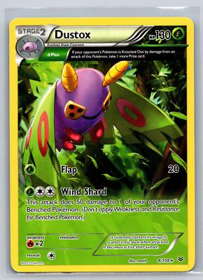 Dustox 8/108 Rare Pokemon Roaring Skies Lightly played