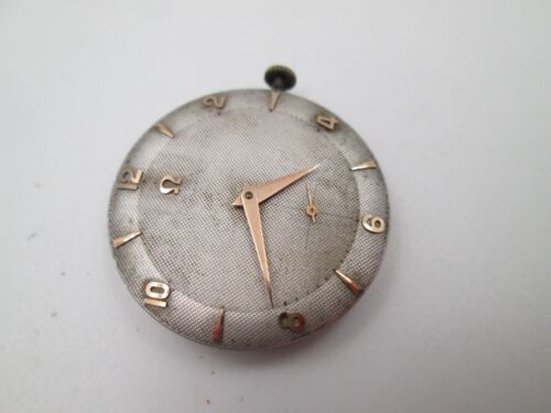 Máquina y esfera Omega Bumper. Automática. Calibre 344. Dial gris. Suiza. 1950 - Imagen 4 de 10