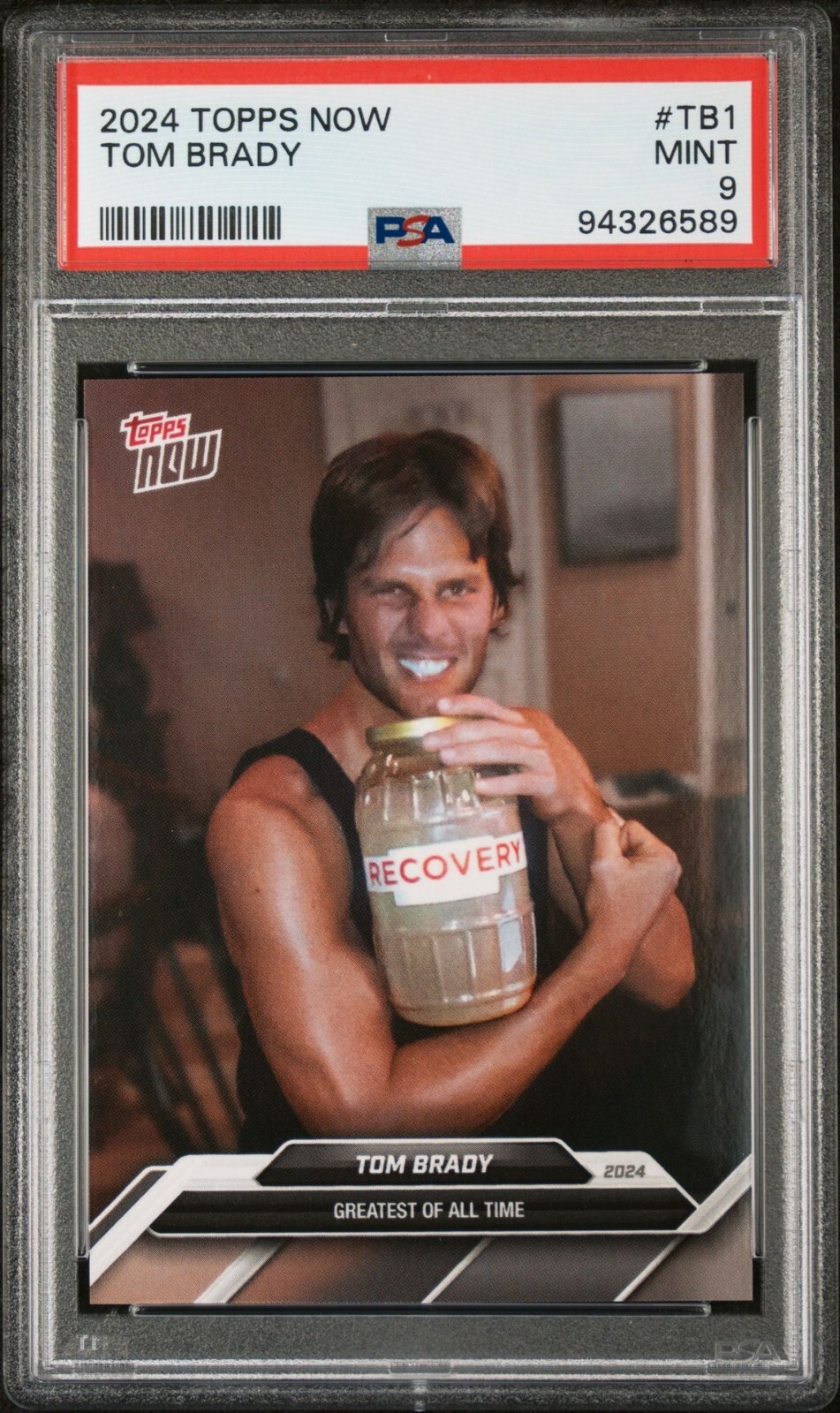 2024 Topps Now #TB1 Tom Brady  PSA 9 GOAT