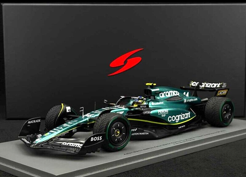 F.アロンソ　スパーク　1/18 Amazon.com: Spark 1/18 Aston Martin Aram Coco Ignizant AMR23