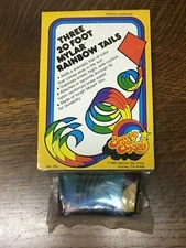 1980 Spectra Star Kites mylar rainbow tails NIP