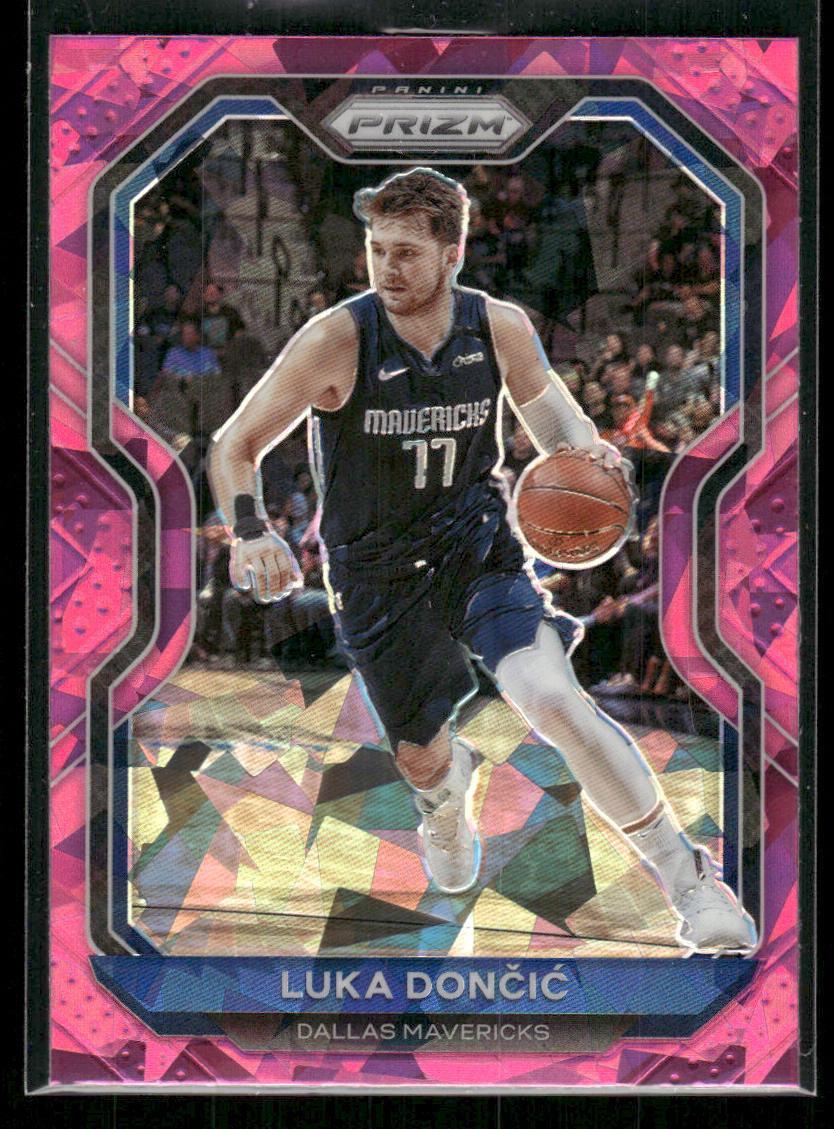 Luka Doncic 2020-21 Panini Prizm #32 Dallas Mavericks Pink Ice 2b 35% Off 4+