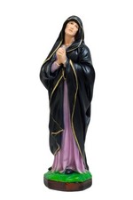 Statua Madonna Addolorata cm 40 in resina per interni ed esterni - MADE IN ITALY