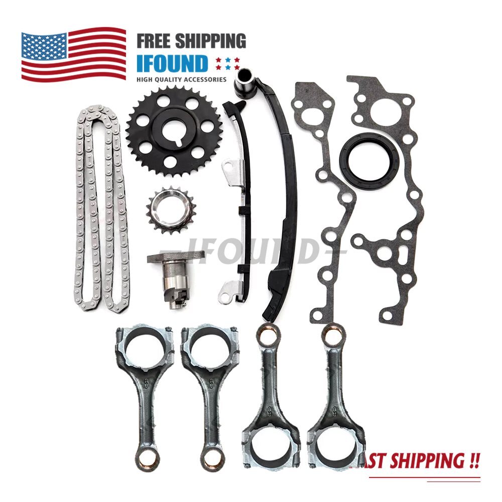 2RZ-FE 2.4L for 1995-2004 Toyota Tacoma Timing Chain Kit & 4Pcs ...