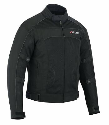 Mens Motorcycle Textile Jacket Lightweight Short Summer Motorbike Jacket Biker Jacket New 