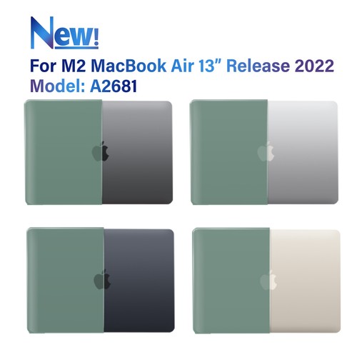 IBENZER for 2025 2024 2023 2022 MacBook Air 13" Case M4 A3240 M3 A3113 M2 A2681 - Picture 87 of 868