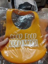 Cloud Island baby boy plastic catch all bib