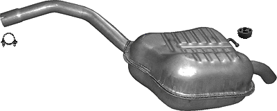 FORD GALAXY MONDEO S-MAX 1.6 2.0 110/146HP 2006- Exhaust Rear Silencer+ - Picture 1 of 1