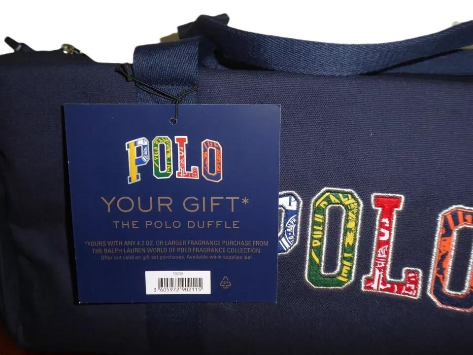 Polo Ralph Lauren Multicolored Unisex Duffle Bag Exterior