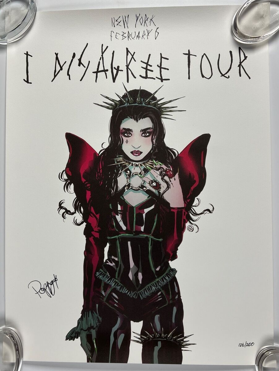 Poppy JSA Signed Autograph Signed Poster Lithograph I Poppy JSA Signed Autograph Signed Poster Lithograph I