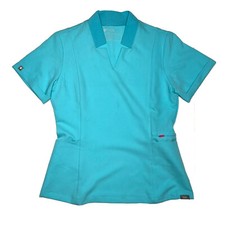 Figs Scrubs Technical Collection Shirt Women s XS Tiffany Blue