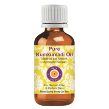 Pure Kumkumadi Oil For Blemishes Free and Radiant Skin For Skin, Hair & Massage