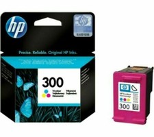 Genuine Tri-Colour HP 300 Ink Cartridge - (CC643EE) F4400 D1600 C4610 C4680 UK