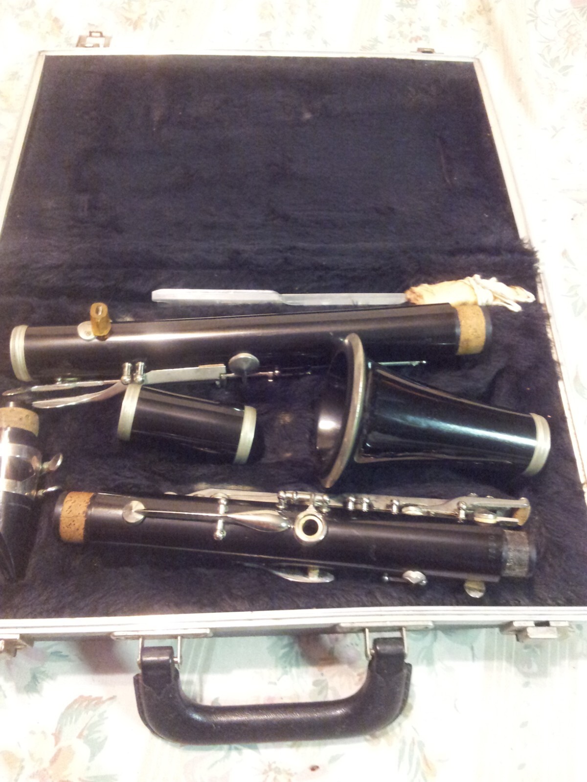 Vintage Normandy Resonite USA With Vito II Woodwind Mouthpiece