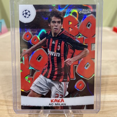 2023 Topps Chrome UCC Kaka AC Milan JOGA BONITO Insert SP 2023 Topps Chrome UCC Kaka AC Milan JOGA BONITO Insert SP