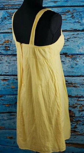 Sequin Hearts Yellow Ruffled Dress Women's Size 13 - Picture 5 of 8