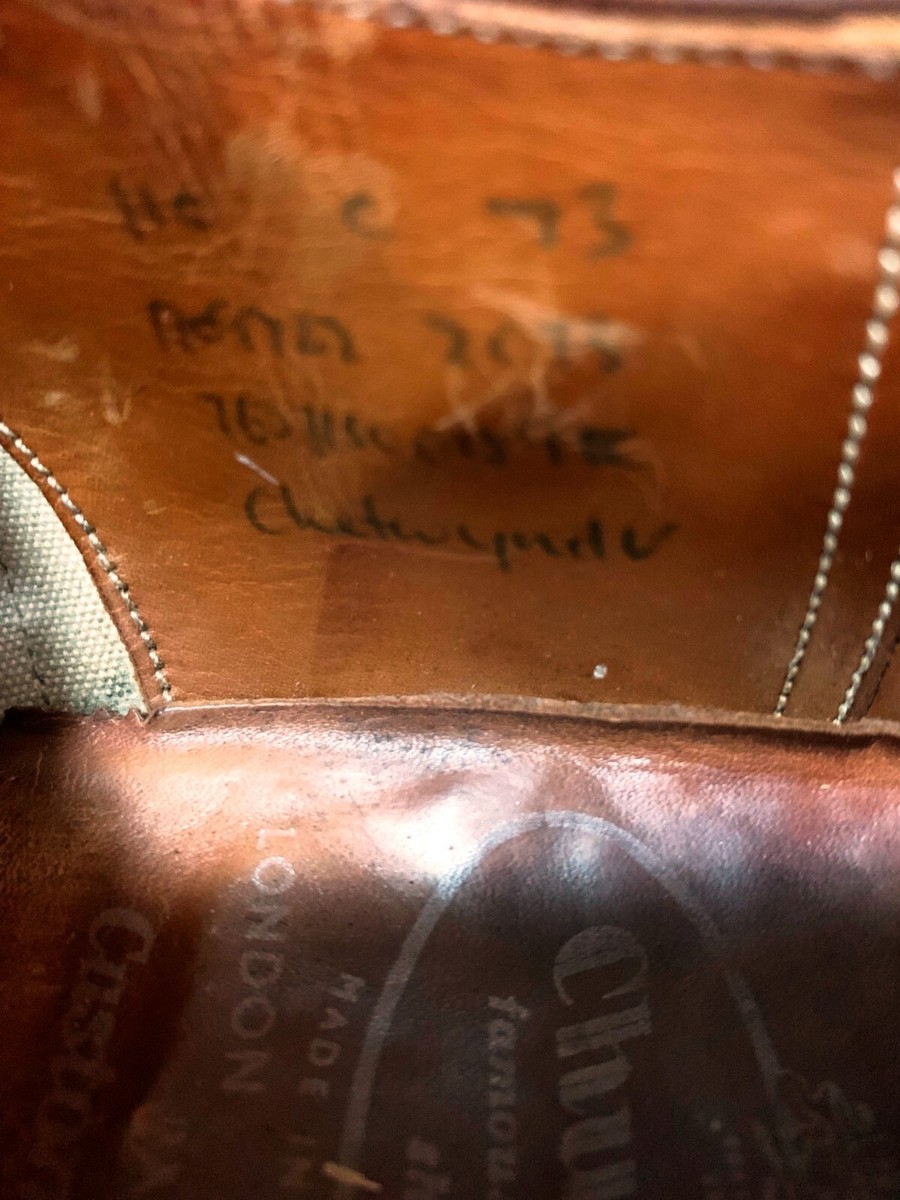 Church's Custom Grade Brown Leather Chetwynd Oxford Wing Tip Church's Custom Grade Brown Leather Chetwynd Oxford Wing Tip