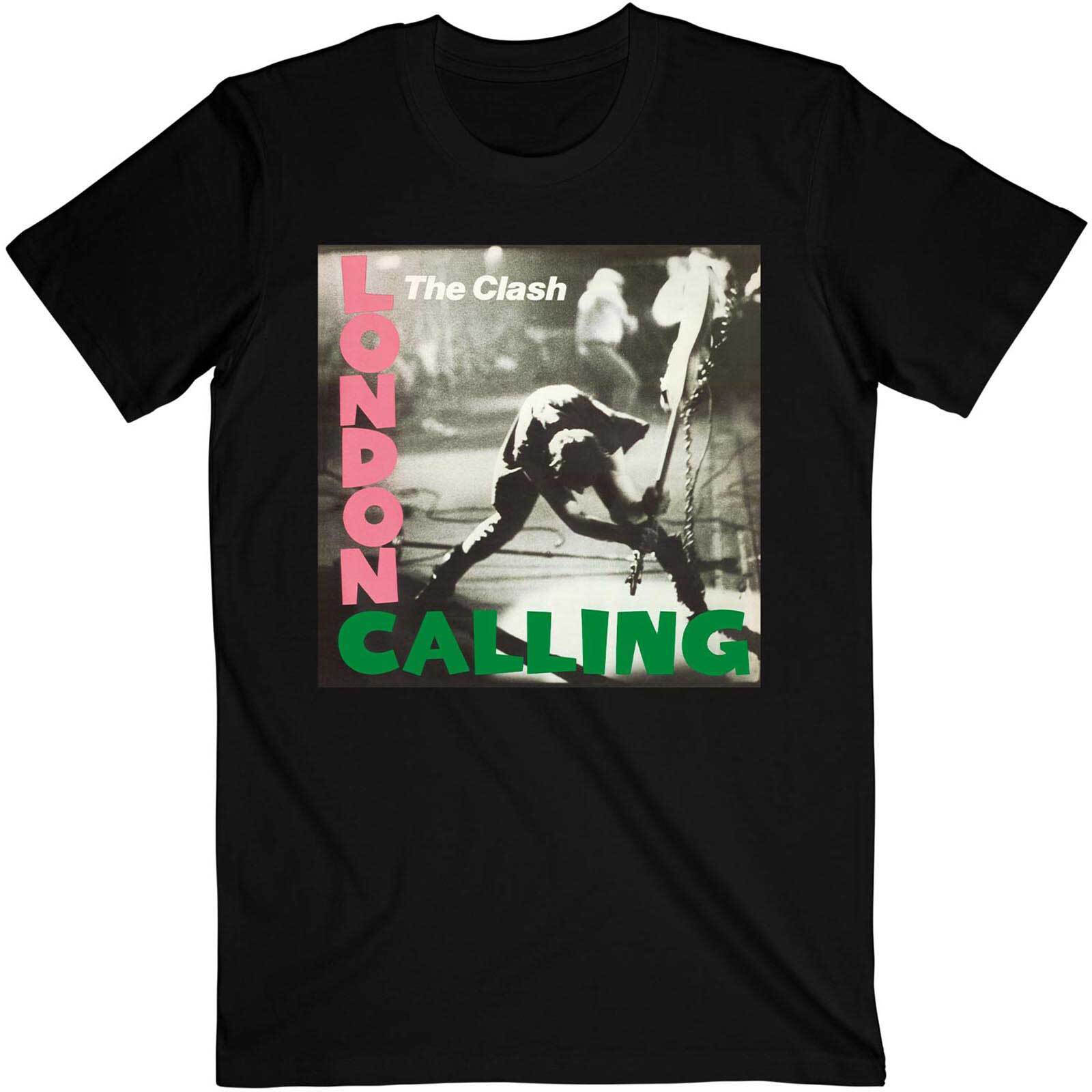 The Clash T-Shirt Mens Womens Tees Top: London Calling_viptrois.com