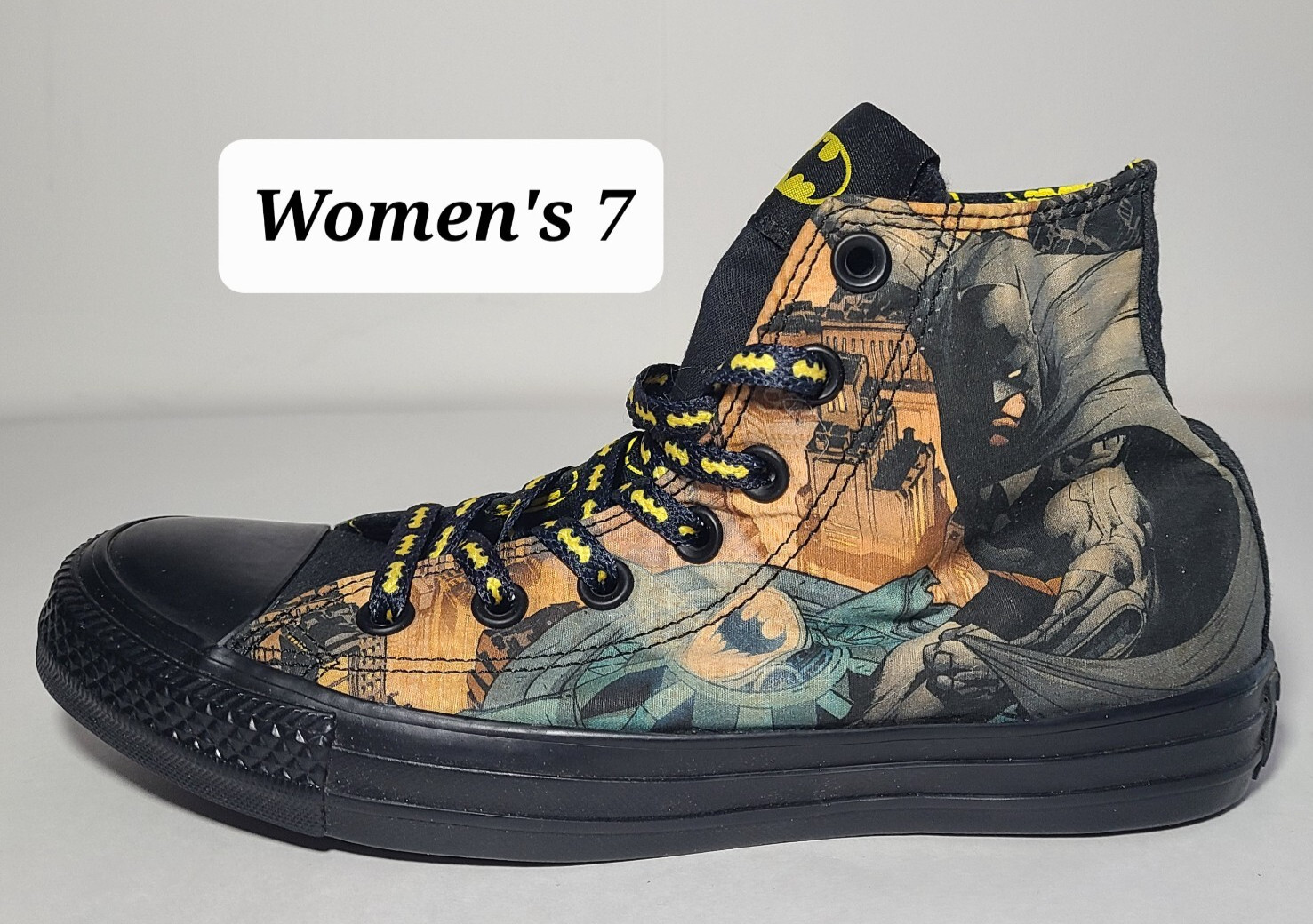 Converse All Star Chuck Taylor x Batman Women's Shoes Size NWOB